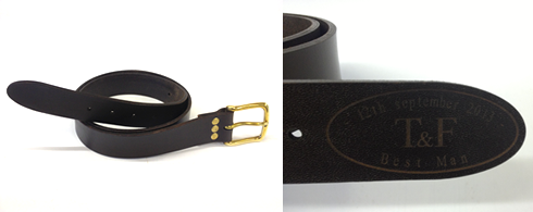 handmade leather belts uk